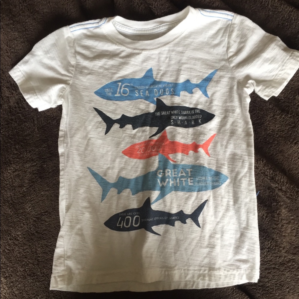 Kids shark T shirt
